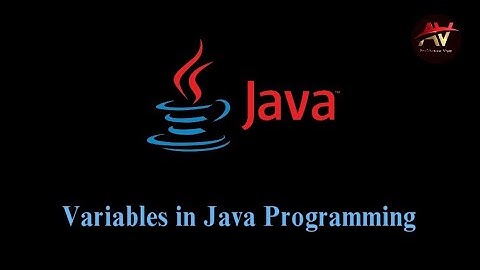 Variables in Java Programming (ENG) | Prof.Antony vijay