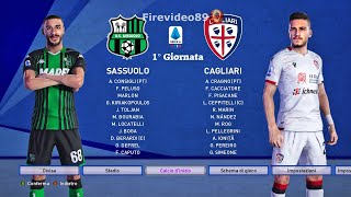 Pes 2021 Serie A • Sassuolo vs Cagliari • (1° Giornata)