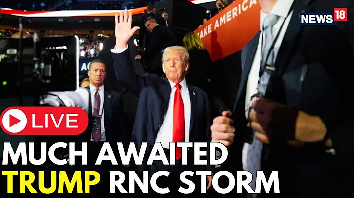 Donald Trump Speech LIVE | Donald Trump Speech LIVE at RNC 2024 | RNC LIVE Day 4 | N18G | Live