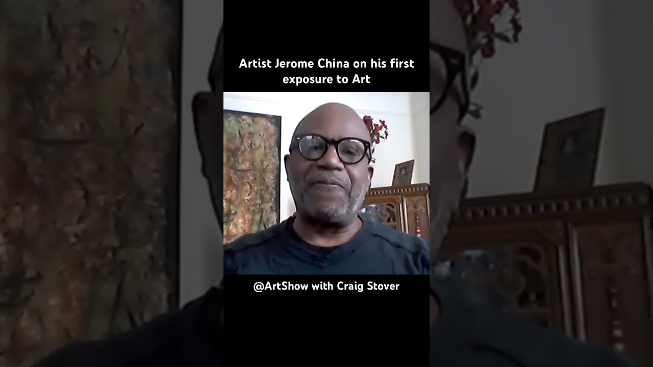 Artist Jerome China on his first exposure to Art 