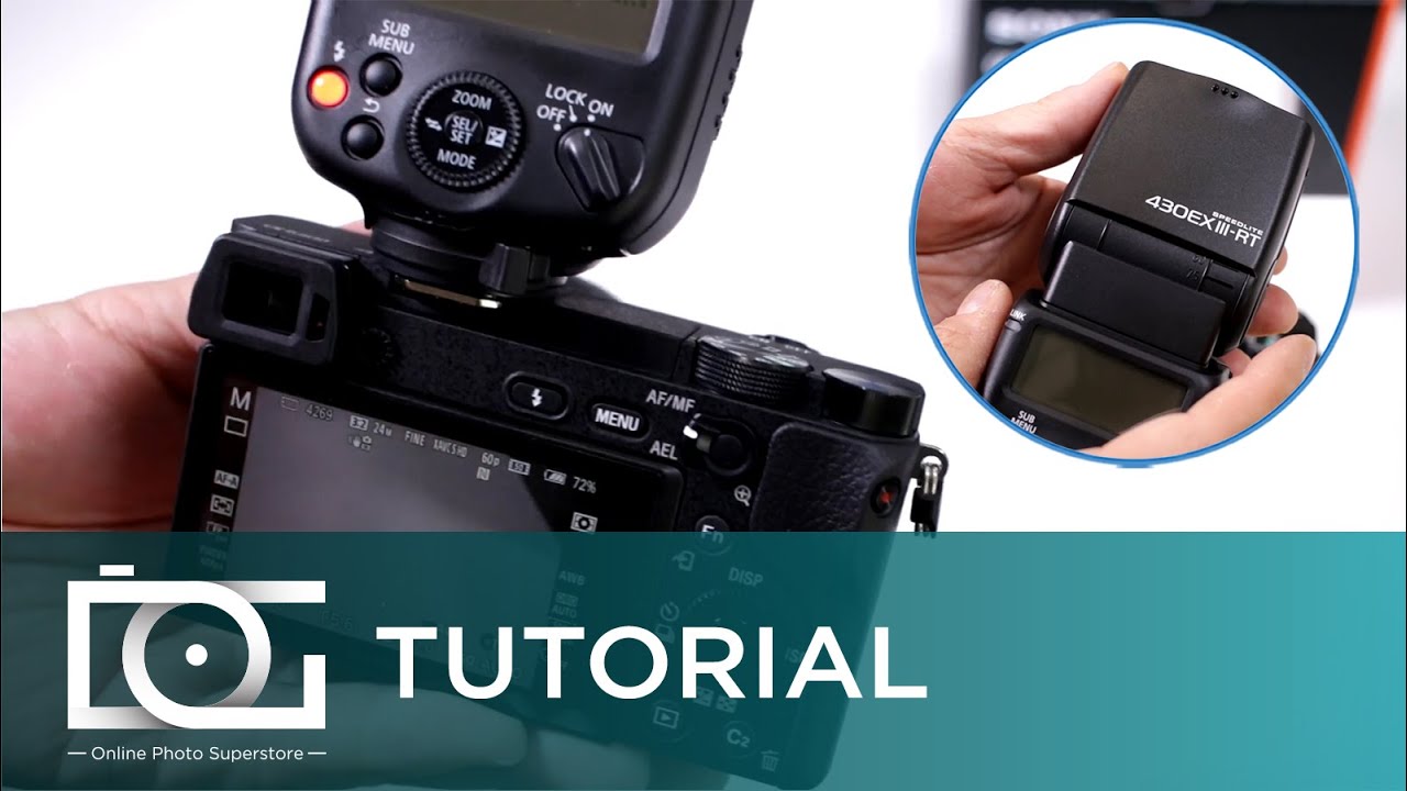 SONY ALPHA A6300 TUTORIAL  Can I Use My Canon Flash With This Camera? 