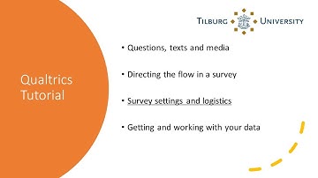 Qualtrics tutorial 5.1 The look and feel menu and adding your email address