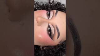 Cut-crease eyeshadow neutral full glam look! 💕
