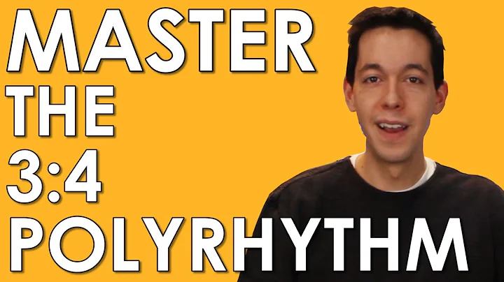 POLYRHYTHM- Learn and MASTER 3:4 and 4:3 [MUSIC THEORY - RHYTHM- COUNTING]