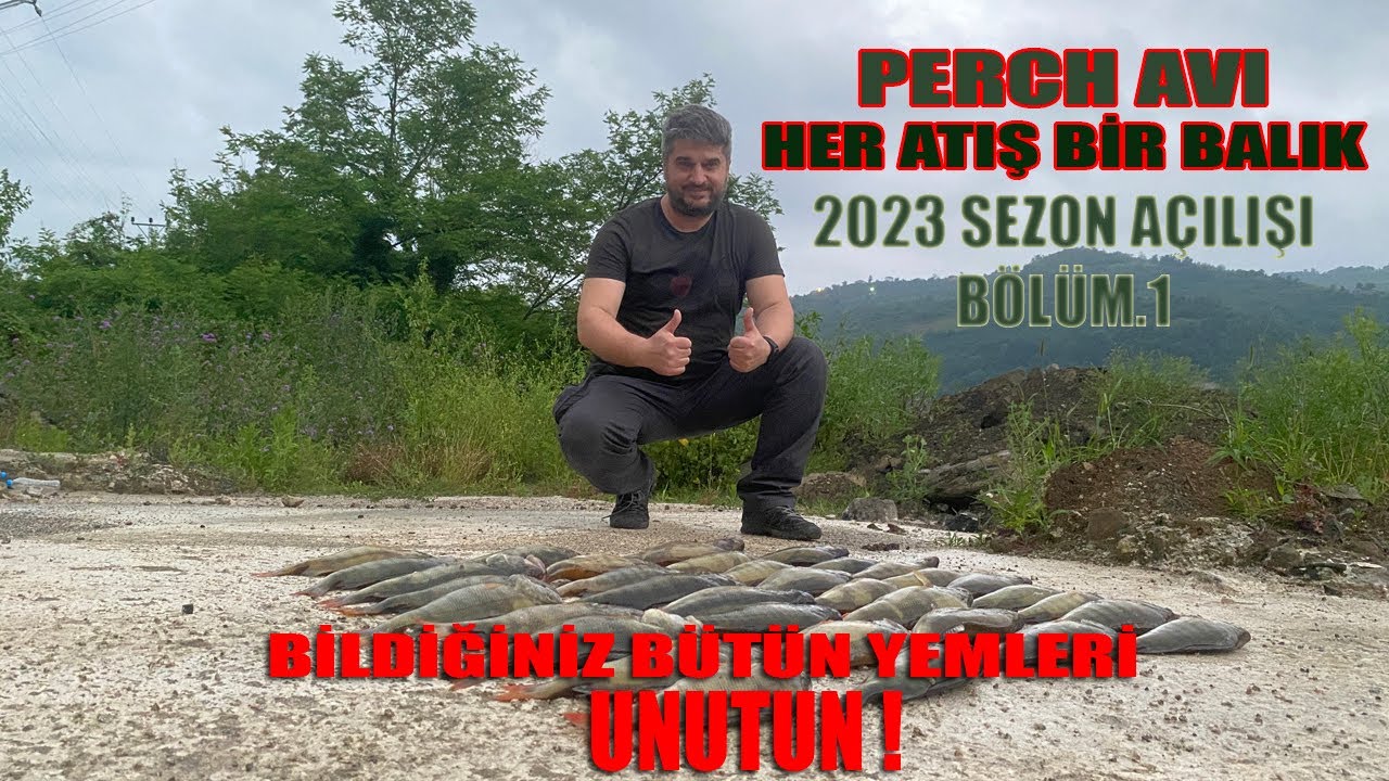 Bildiğiniz Bütün Yemleri Unutun!!! Her Atış Bir Balık / 2023 Perch Avı Sezon Açılışı  - BÖLÜM.1