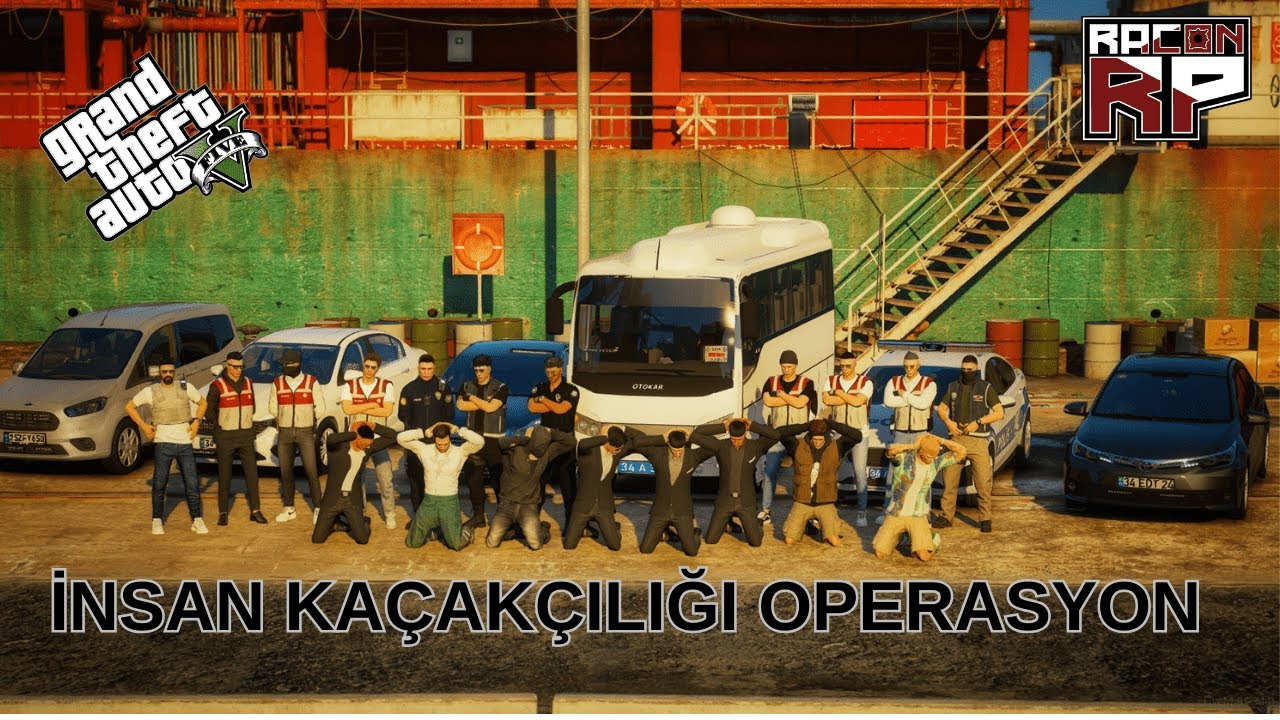 RACON ROLEPLAY İNSAN KAÇAKÇILARINA OPERASYON DURUŞMA ADLİYE ÇATIŞMA BÜYÜK OPERASYON
