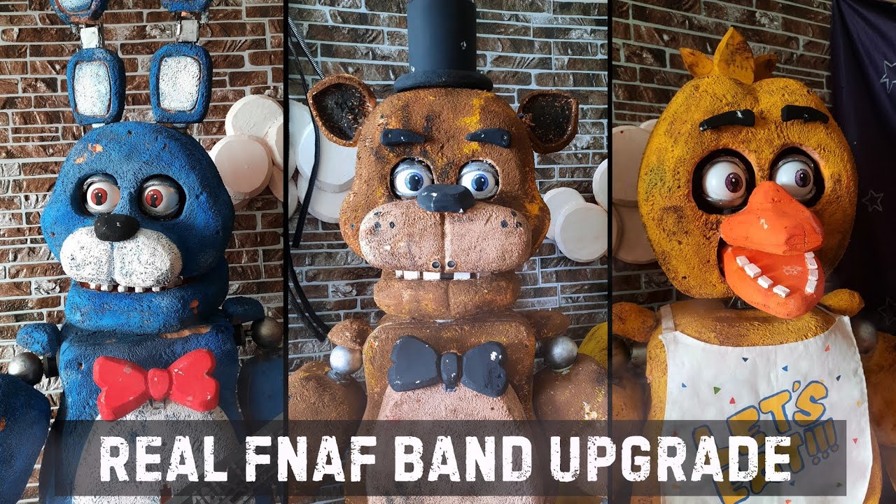 REAL FNAF Animatronics Got Some Upgrades! 