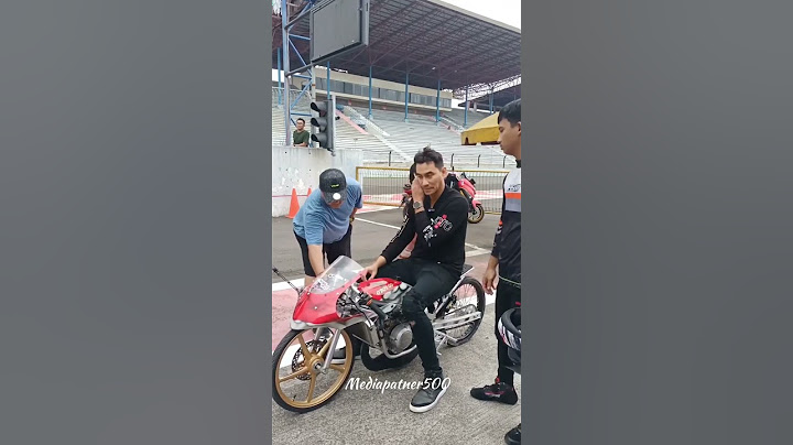 Sekencang ini jet darat milik artis terkenal Darius sinathrya | #darius #dragbike #words