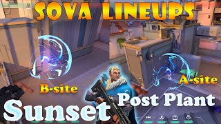 Top 10 New Sunset Sova Post Plant Lineups | Sova Lineups Sunset | Sova Shock Dart Sunset