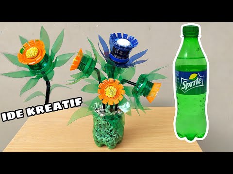 kerajinan-dari-botol-sprite-bekas-||-pas-bunga
