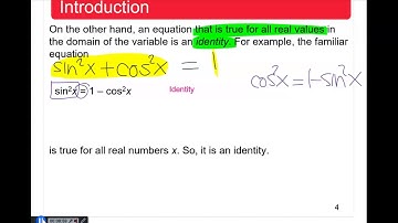 Math 2412 Section 5.2 Verifying Trigonometric Identities