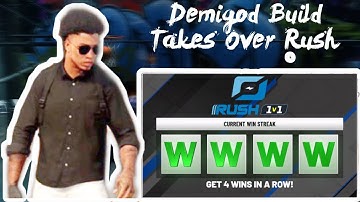 I Took My SpeedBoosting Paint Beast To Rush 1v1 And This Happened!|NBA2K20