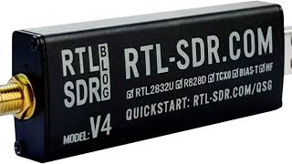 Rezension: RTL-SDR Blog V4 R828D RTL2832U 1PPM TCXO SMA Software Defined Radio (Nur Dongle)