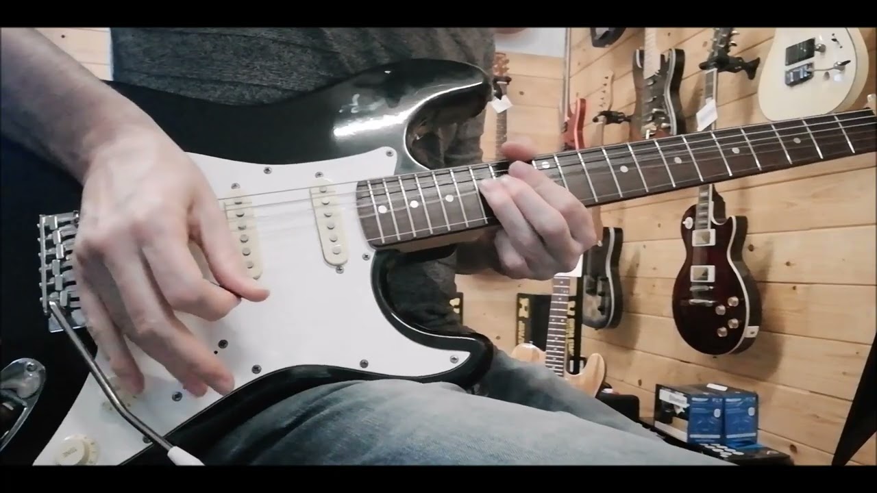 Squier Stratocaster Korea (Samick) 1989 - Black