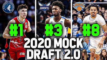 OFFICIAL 2020 NBA MOCK DRAFT 2.0 | Entire First Round