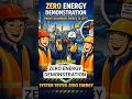 Zero Energy Demonstration (ZED) | Ask This Before Any Job Starts ⚠️