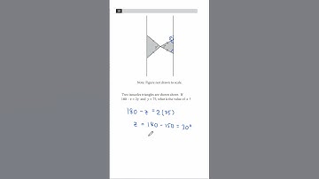 Can you SOLVE this geometry problem? 🧠  #math #easy #sat #act #algebra