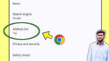 What is the address bar? Address bar setting in Chrome