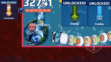 Snake Io Storm Runners New Event Boss Epic SnakeIo Gameplay