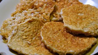 If you have Oats Make This Recipe! Oats Pancake!