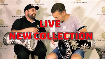LIVE - TESTING OUR DARBUKA COLLECTION 2023