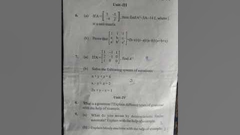 mdu m.sc( com. sci) 1st sem (discrete mathematics)