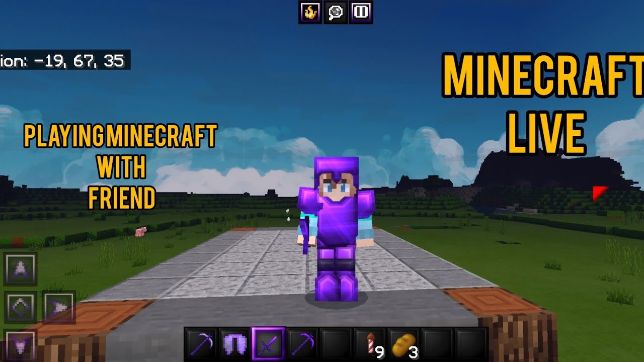PLAYING MINECRAFT WITH FREINDS. LIVE STREAM - YouTube