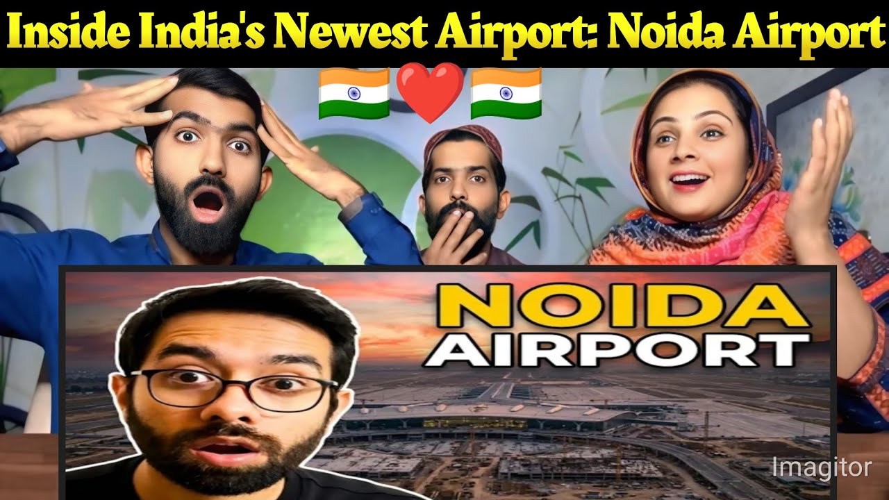 Inside India's Newest Airport: Noida Airport || PAKISTANI REACTION