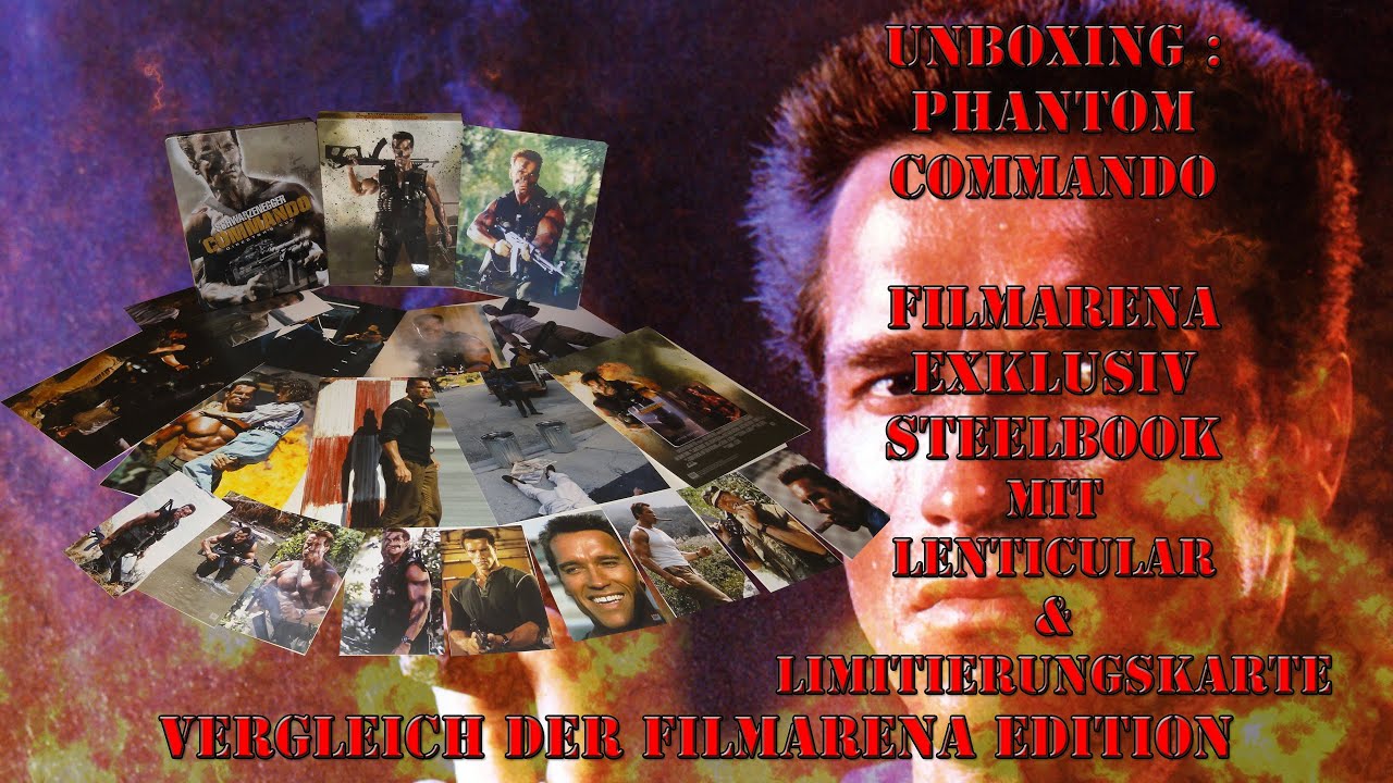 Unboxing- Phantom Commando - Fullslip + Lenticular & nummeriert ...