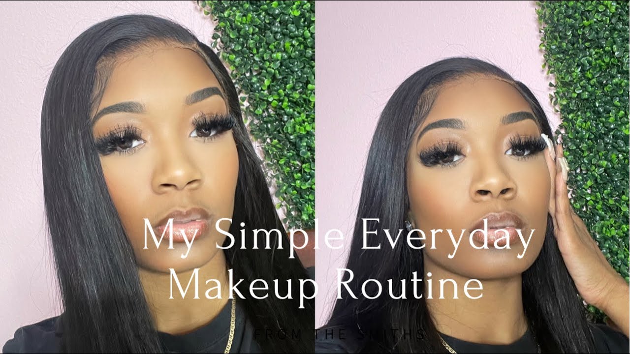 MY SIMPLE EVERYDAY MAKEUP ROUTINE - YouTube