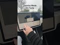 Service Mode on Tesla - how to do?  | FUSE MAN