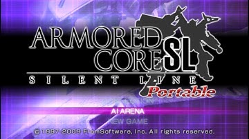 Armored Core Silent Line Portable - AI Arena Battles #1