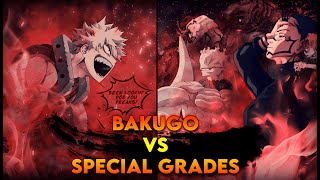 Bakugo vs Special Grade Curses | My Hero Academia X Jujutsu Kaisen