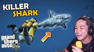 Hunting a Killer SHARK sa GTA 5!! (grabe 'to) | VonOrdonaYT