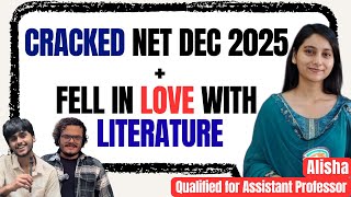 How I Cleared NET WITHOUT Memorisation | UGC NET English December 2025 | Alisha