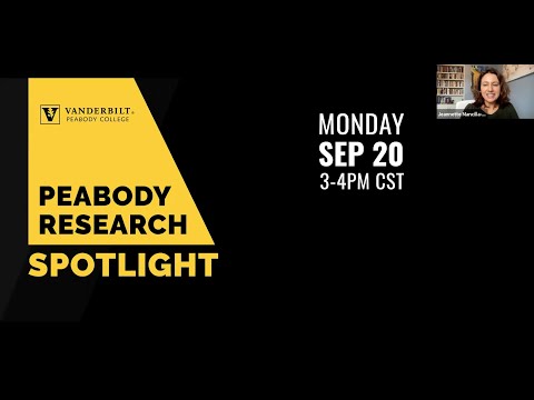 Peabody Research Spotlight September 20, 2021