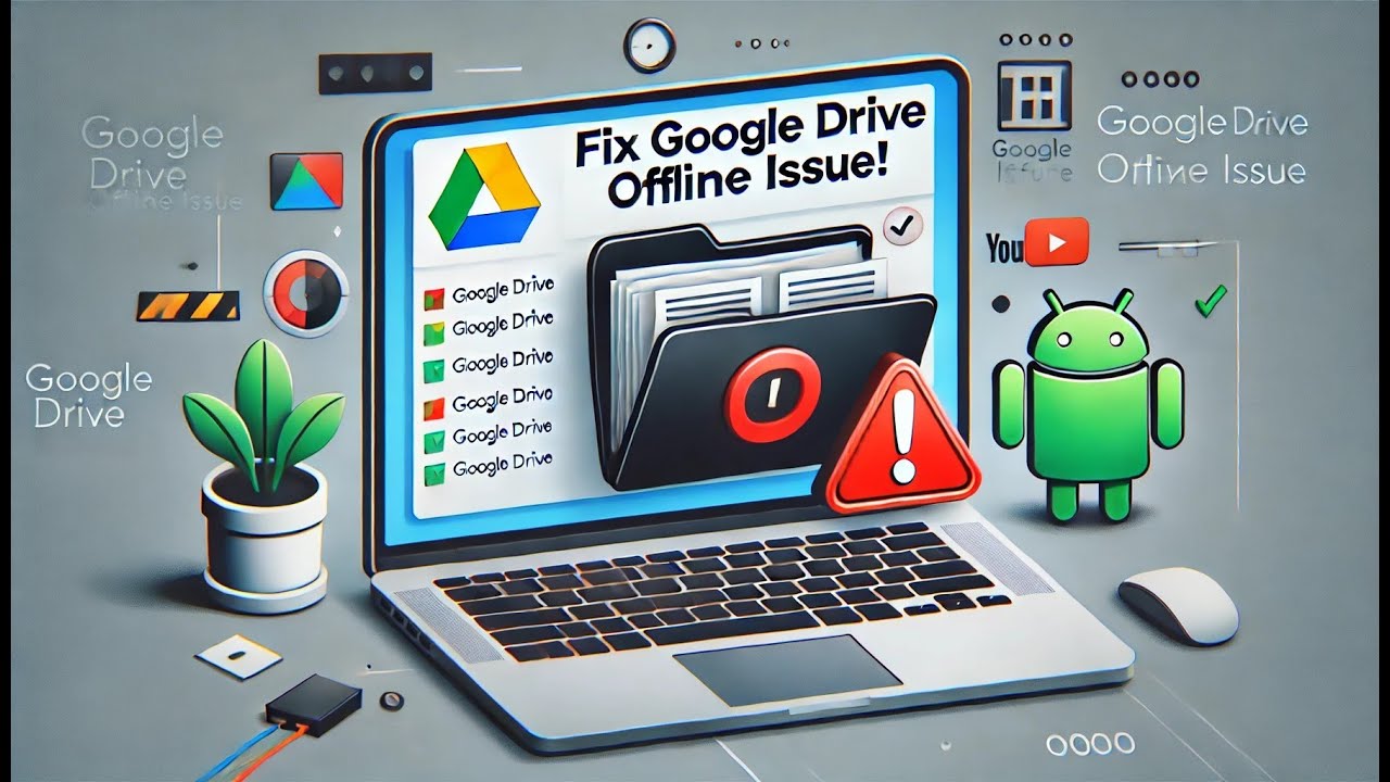Fix Google Drive Offline Issue | Grey File Problem Solved! - YouTube