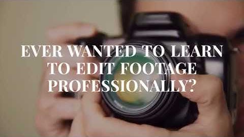 Adobe Premiere Pro Training Course