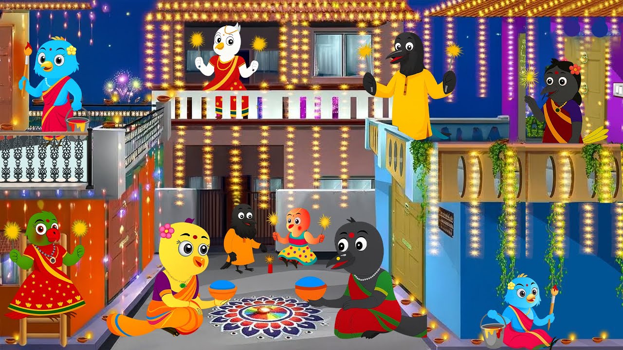चिड़िया की दिवाली 2025 | Episode Rano|Chidiya Wala Cartoon|Tuni Acchi Cartoon|Chichu TV Birds