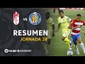 Resumen de Granada CF vs Getafe CF (2-1)