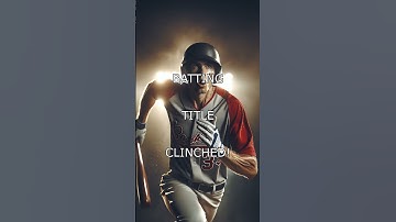 "Phillies Trea Turner Shocking NL Batting Title Win!"