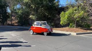 1956 BMW Isetta 300 in action.