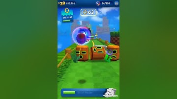 Sonic Dash (Android): Captain Shadow Gameplay