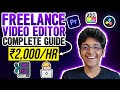 Freelance Video Editor: Earn Rs. 2000/hr! | How to Become a Video Editor