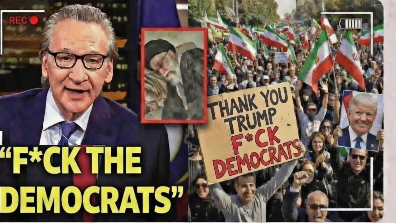 Bill Maher Just went NUCLEAR on The Left as MILLIONS of Iranians REVOLT & Side With Trump!!!