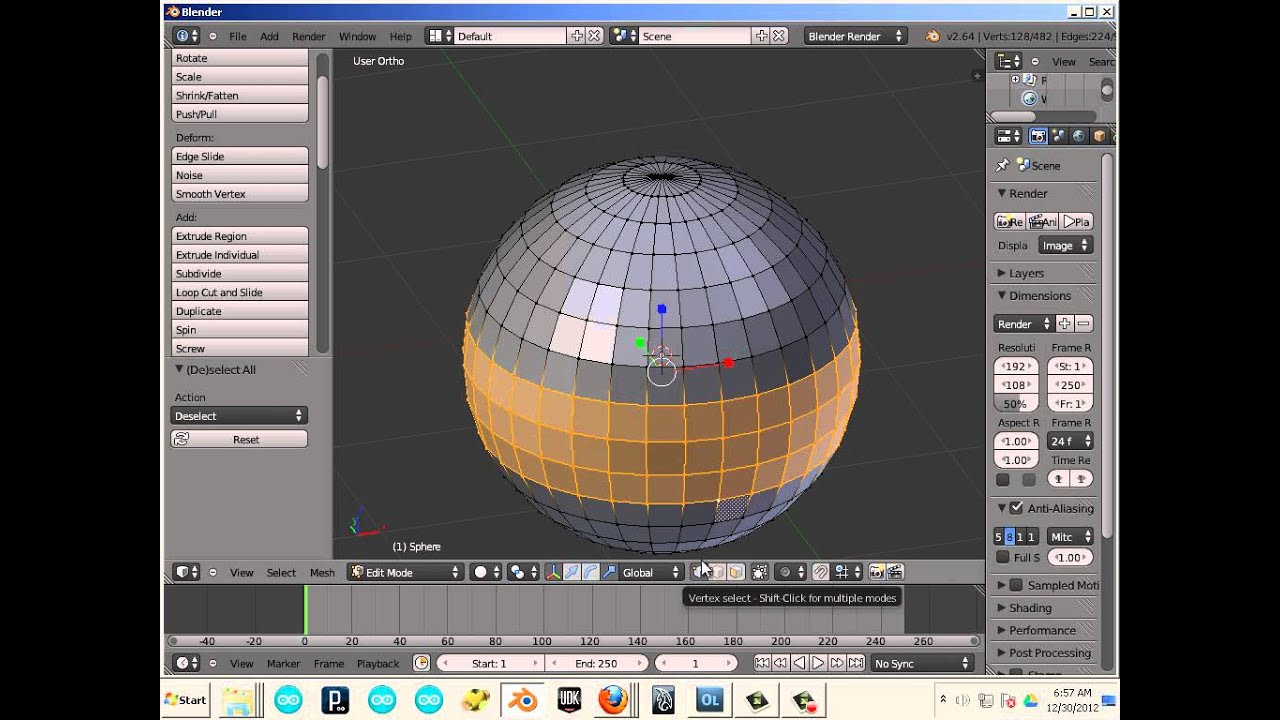 0004 Blender Selection methods 1 YouTube