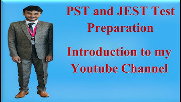 Introduction of My channel| Dasrat Karmani| PST JEST Preparation| Mathematics