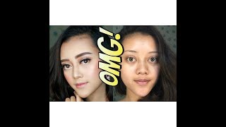 Matanya Gedhe Banget Yak?! Tutorial Makeup (Big Eyes to Normal Eyes) | Syu Makeup