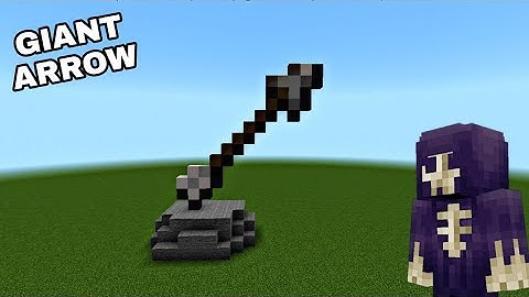 build arrow pixel | minecraft pixel art