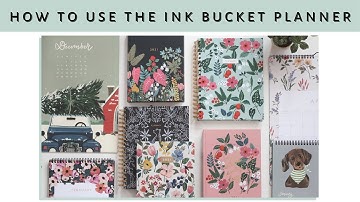 How To Use The Ink Bucket Planner 2021 | Sanjana Raj